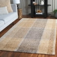 thumbnail image 2 of SAFAVIEH Metro Lennard Distressed Area Rug, Light Brown/Blue, 6' x 6' Square, 2 of 10