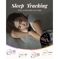 thumbnail image 3 of Reloj inteligente TOOBUR para mujer, Android/iOS, rastreador de actividad física, 3 of 9