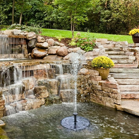 Solar Fountain Pump 2 5w Upgraded Submersible Water Panel Kit Build In Battery Constantly Effluent For Bird Bath Small Pond Fish Tank And Patio Garden Decoration Canada Solar Fountain Pump 2 5w Upgraded, How To Set Up Garden Fountain Pump
