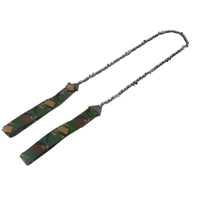 Tronçonneuse Multifonctionnelle, Tronçonneuse de Survie Camouflage Extérieure Design Révolutionnaire