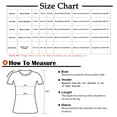 thumbnail image 3 of Pntutb Moda Mujer Verano Cuello En V Manga Corta Estampado Casual Camiseta Blusa Pntutb Pntutb-5004, 3 of 5