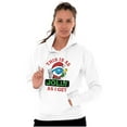 thumbnail image 4 of Santa Grumpy Smurf Jolly Christmas Hoodie Sweatshirt Women Men Brisco Brands M, 4 of 6