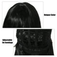 thumbnail image 5 of Unique Bargains Wigs for Women 12" Black Bob Wig with Wig Cap, 5 of 6