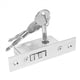 thumbnail image 5 of 6X / Cerradura de Puerta, Cerradura de Gancho para Puerta Corrediza, Cuerpo de Cerradura de AleacióN, de Puerta de Vidrio, , Duradero, Herrajes para Puerta, 5 of 5