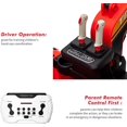 thumbnail image 5 of 12V Electric Ride-On Excavator Digger Truck for Kids, Features Remote Control, Electric Digging Arm, Large 12V 10Ah Battery, 4x75W Motors, LED Tail Lights, Music, and USB, Red, 5 of 6
