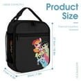 thumbnail image 2 of The Powerpuff Gi-rls Cute Lunch Bag Insulated Portable Lunch Box Cooler Bag Reusable Totes Handbag, 2 of 8