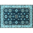 thumbnail image 1 of Ahgly Company Indoor Rectangle Oriental Light Blue Industrial Area Rugs, 8' x 10', 1 of 4