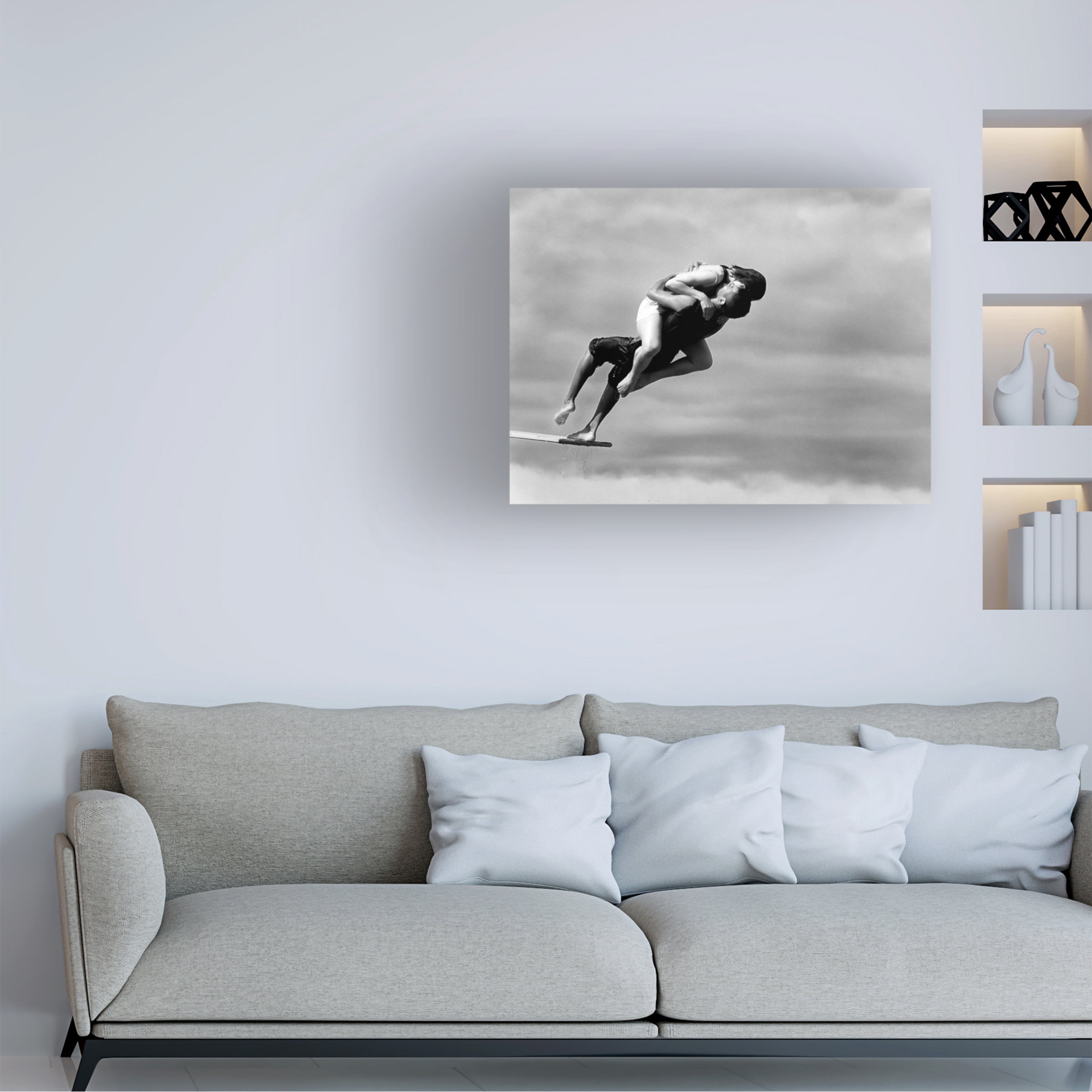 Tatyana Druz 'The Point of No Return' Canvas Art