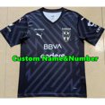 thumbnail image 1 of Camiseta De Fútbolmontereyss 23 24 Rayas Portero Rojo Negro Entrenamiento Camisa De Hombre S-XXL, 1 of 4