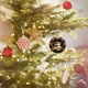 thumbnail image 4 of Adorno Navideño Plano para Árbol de Navidad | Colgante para Casa y Coche | Decoración Navideña Multiusos para Árbol, Chimenea, Puerta, Sala de Estar, Regalo para Recién Nacidos y Bodas, 4 of 5