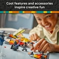 thumbnail image 6 of LEGO Star Wars: Rebuild The Galaxy The Force Burner Snowspeeder Building Toy - 2 in 1 Pretend Play Set W/ 3 Minifigures for Kids, Ages 7+ - Collectible Room Decor & Gift Idea for Boys & Girls - 75414, 6 of 8