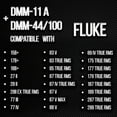 thumbnail image 5 of HQRP Combo Pack: 1 pcs DMM-11a + 1 pcs DMM-B-44/100 Fast Acting Digital Multimeter fuses 1000V Replacement Fuses for Cooper Bussmann, Buss, Littelfuse, Compatible with Fluke, Klein, Brymen, Agilent, 5 of 7