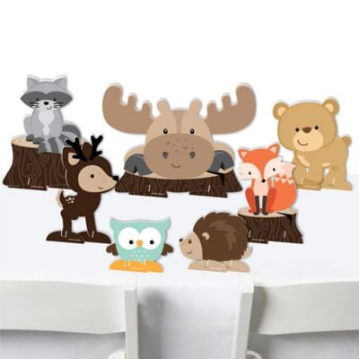 Woodland Creatures Baby Shower Or Birthday Party Centerpiece