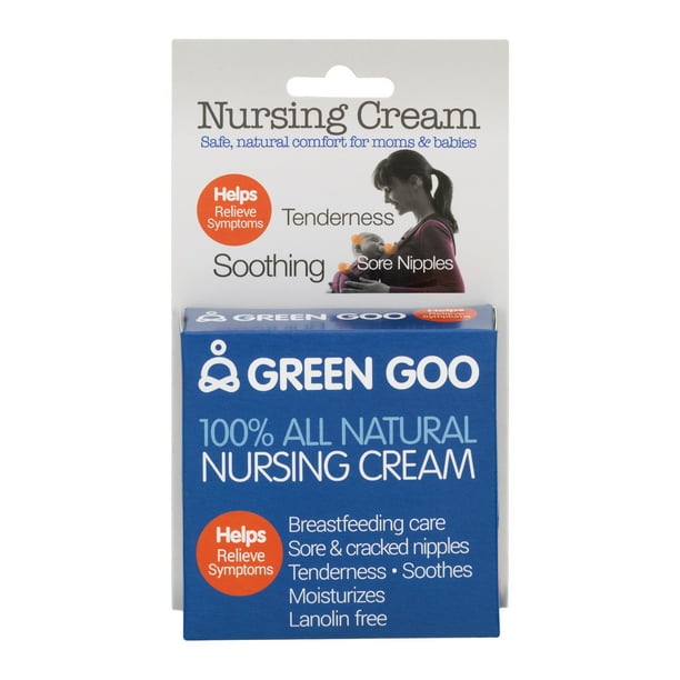 Green Goo 100 All Natural Nursing Cream, 1.82 OZ