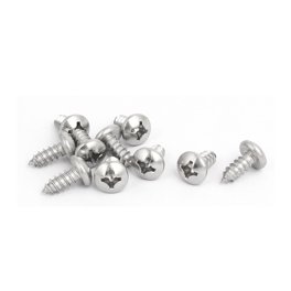 Uxcell M4 X 65mm Phillips Pan Head Bolts – Carburized Carbon Steel, Color Zinc Plated – 5-Pack For Furniture, TV Rack, Wall Hanging & Double Bed Assembly