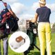 thumbnail image 5 of Sonducket Bolsillo impermeable para pelota de golf, duradero, fácil instalación, durabilidad portátil, almacenamiento de pelotas de golf Deportes y aire libre Marrón 4.9 x 4.xxs, 5 of 6
