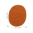 thumbnail image 2 of PTOOTP Brown Suede Patches for Clothes Sewing Elbow Knee Repair 1 Pair Fabric Patch, 2 of 8