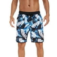 thumbnail image 4 of CYiJun Men's and Big Men's Swim Trunks 9 inch Bathing Suit Board Shorts with Zipper Pockets Swimming Swimsuit Beach Shorts, 4 of 7