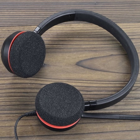 @#titlePre001 Replacement Ear Pads For Jabra evolve 20 20se 30 30II 40 65 65 Headphone Earpads Soft Memory Foam Sponge Cover Earphone Sleeve @#titleSuf