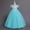 Blue, variant on Edvintorg 4-14 Years Dresses for Kids Girls Puff Sleeve Long Sequin Dress Canonicals Princess Dress Children's Party Dress Vestido Infantil