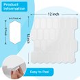 thumbnail image 2 of 10Pcs Peel and Stick Backsplash,12'' x 12'' Heavy-Duty Self-Adhesive Vinyl Wall Tiles for Kitchen,Bathroom, 2 of 9