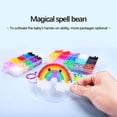 thumbnail image 4 of Fuse Beads Craft Kit - Melty Fusion Colour Beads Arts and Crafts Pearler Set para niños - Tableros de perlas de 5 mm para niños, niñas, de 5 a 6 años - 12 colores 1200PCS Sunnimix Perlas de fusible, 4 of 7