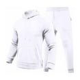 thumbnail image 3 of Aofany Mens Tracksuits 2 Piece Set Hoodie Long Sleeve Hoodies Multi Pockets Track Suits Elastic Waist Jogger Sweatpants Outfits, 3 of 4