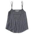 thumbnail image 2 of Camiseta sin mangas recortada Aeropostale para mujer, gris, grande Aeropostale Camiseta sin mangas, 2 of 2