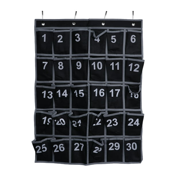 Bolsa para colgar en la pared con 30 bolsillos, organizador para colgar en la pared, organizador para colgar en la pared