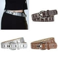 thumbnail image 2 of Lady Punk Crystal Grommet Belt For Jeans And Pants Street Dance Casual Wear, 2 of 10