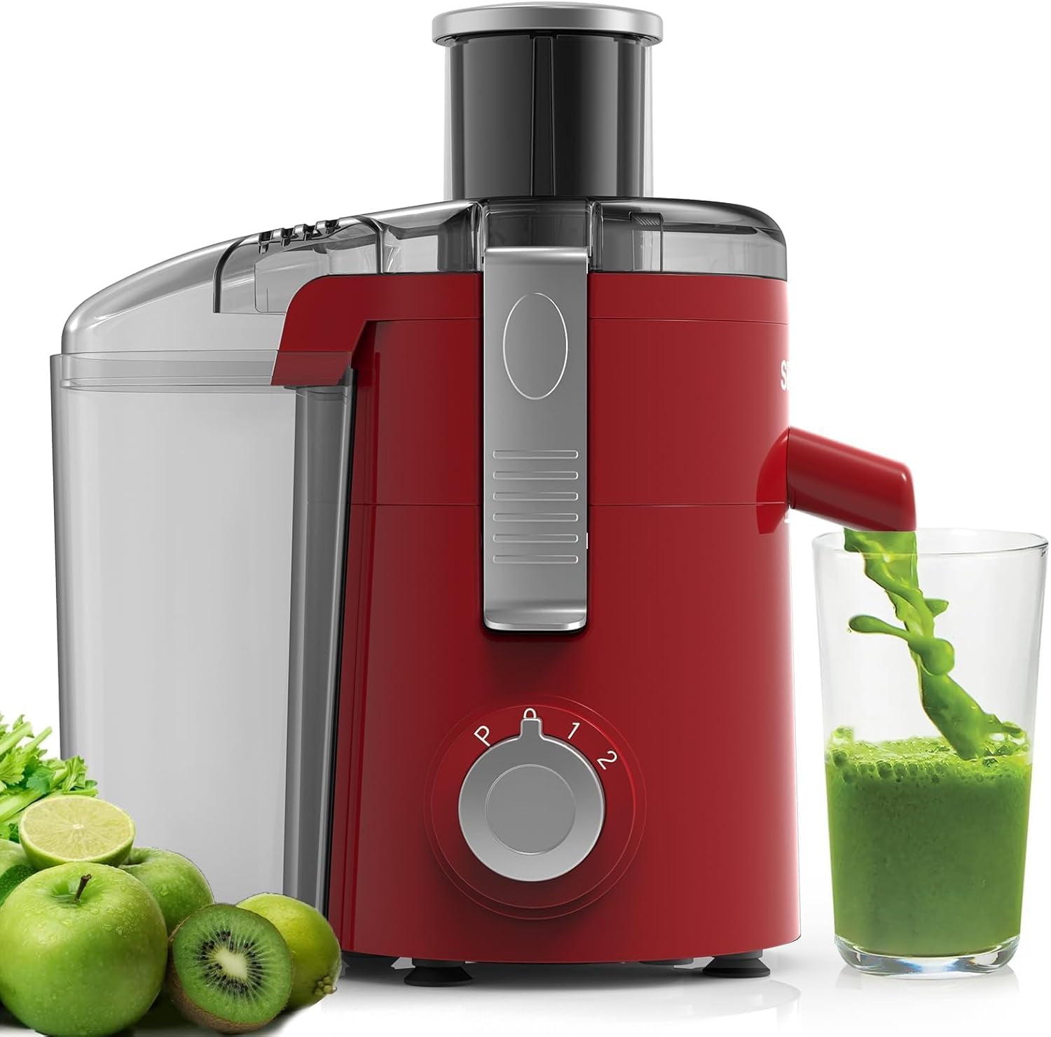 SiFENE 350W Compact Centrifugal Juicer Machine, Juice Maker for