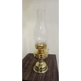thumbnail image 4 of Brass Glass Oil Lamp Lantern - Maritime Collectible Home Decorative - Great for Gifting During - Weddings - Anniversaries Rustic Vintage Home Decor Gifts, 4 of 4