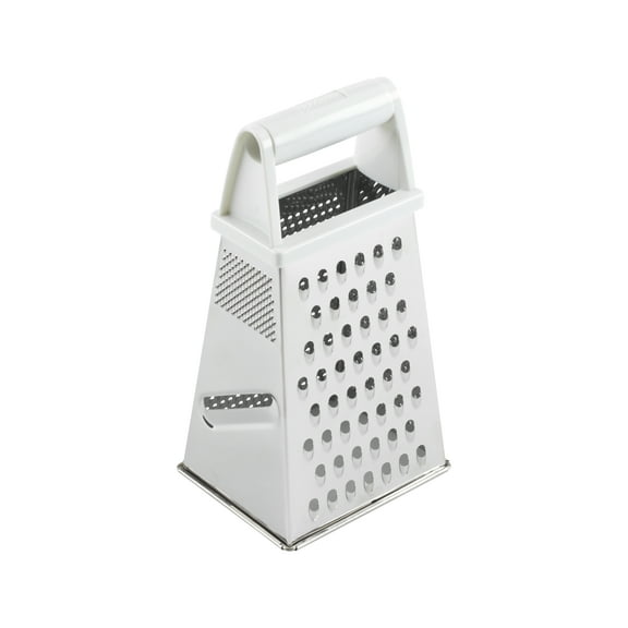 Stainless Steel 4-Sided Box Grater, Coarse, Medium, Fine and Slice, GoodCook