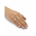 thumbnail image 3 of PalmBeach Jewelry 1/10 TCW Round Diamond Cluster Ring in 10k Gold, 3 of 5