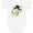 AA-White, variant on Inktastic Christmas Snowman in Top Hat with Candy Cane Boys or Girls Baby Bodysuit