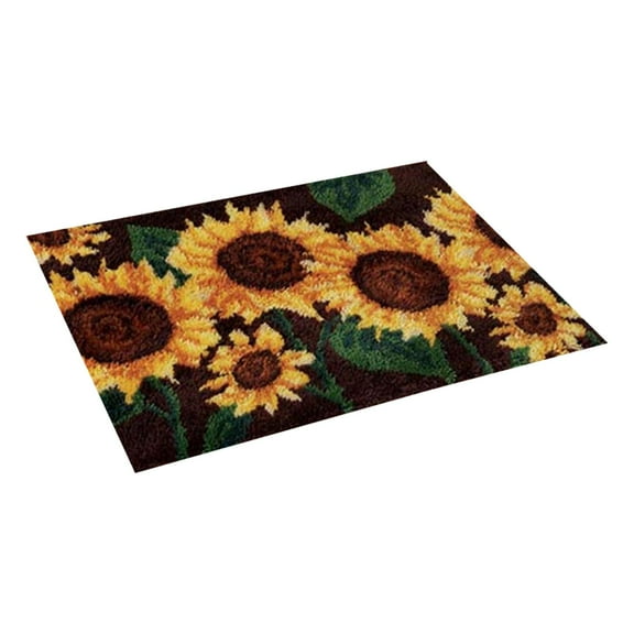 24 x 16" Latch Hook Rug Kits Needlework Home Decoration Unfinished