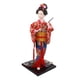 thumbnail image 2 of Figura coleccionable de muñeca kimono de geisha japonesa étnica, artesanía, geisha asiática R1202, 2 of 9