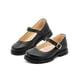 thumbnail image 2 of Zapato Escolar de Piel Yuyin para niña Hebilla Ajustable negro 18, 2 of 6
