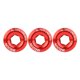 thumbnail image 3 of 3Pcs 18mm Tapa de manivela de Bicicleta Aleación de Aluminio Eje de Bicicleta Eje Tornillo Tuerca Ciclismo Juego de manivela Tuercas de Rueda de Pista(Rojo) Ecomeon no, 3 of 5