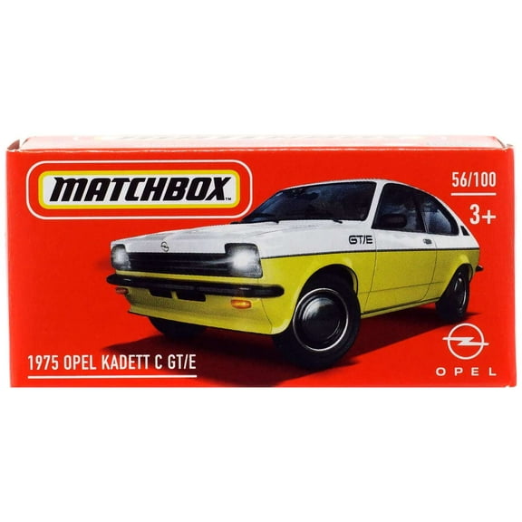 Matchbox Power Grabs 1975 Opel Kadett C GT/E Diecast Car