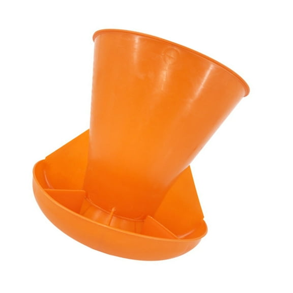 Wall Mounted Pigs Feeder With 4 Feeding Compartments For Organized Livestock Feeding Easy To Clean