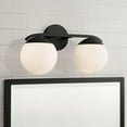 thumbnail image 6 of AA1032MB Austin Allen Oliver - 2 Light Bath Vanity-9.5 Inches Tall and 17 Inches Wide-Matte Black Finish, 6 of 6