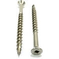 Bolt Dropper 10 X 3" Stainless Deck Screws 100 Pack Square Drive Type