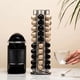 thumbnail image 1 of Organizador de cápsulas de café moderno, aspecto de metal refinado con construcción duradera, acabado cromado para una estética moderna y elegante, fácil acceso, rotación de 360 grados (fuerte, 1 of 5