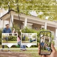 thumbnail image 6 of Spirastell Security camera,Outdoor/Indoor 4-in-1 CVI/TVI/AHD/CVBS) Definition Security Camera (4-in-1 CCTV Camera Infrared Vision Weatherproof 2MP 1080P Definition Camera Outdoor/Indoor Tuyya ComeTX, 6 of 6
