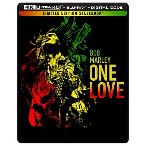 Bob Marley: One Love (steelbook) (4k ultra hd   blu-Ray   digital copy), documentary