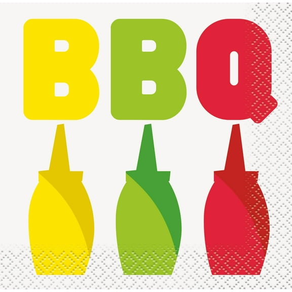 Unique : 16  Luncheon Napkins / BBQ