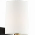 thumbnail image 2 of TRE-221-AG-BF Crystorama Lighting Trenton - One Light Wall Sconce in Minimalist Style - 5.5 Inches Wide by 18.5 Inches High-Aged Brass/Black Forged, 2 of 13