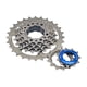 thumbnail image 1 of Piñón de rueda libre para bicicleta, 7 velocidades, accesorios resistentes, ligeros y de alta resistencia. Azul, 1 of 9