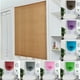 thumbnail image 4 of Persianas plisadas autoadhesivas, cortinas opacas para ventanas de cocina, baño, balcón, cortinas para ventanas de café u oficina, 4 of 5